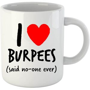 By IWOOT I love burpees Mug By IWOOT I love burpees Mug
