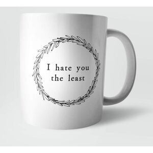 By IWOOT I Hate You The Least Mug By IWOOT I Hate You The Least Mug