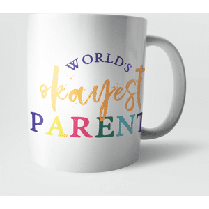 By IWOOT Worlds Okayest Parent Mug By IWOOT Worlds Okayest Parent Mug