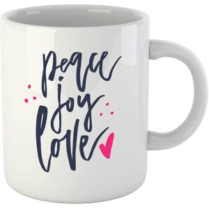 By IWOOT Peace Joy Love Mug By IWOOT Peace Joy Love Mug