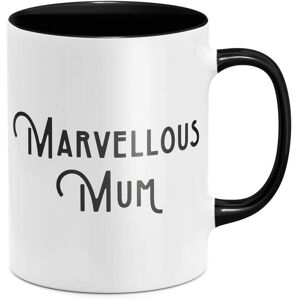 By IWOOT Marvellous Mum Mug - White/Black By IWOOT Marvellous Mum Mug - White/Black