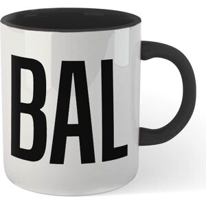 By IWOOT Bald Mug - White/Black By IWOOT Bald Mug - White/Black