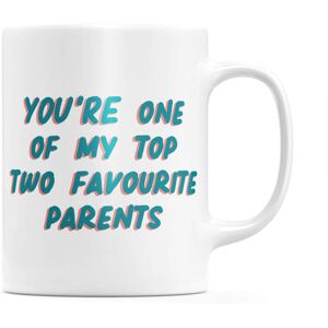 By IWOOT You're One Of My Top Two Favourite Parents Mug By IWOOT You're One Of My Top Two Favourite Parents Mug