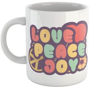 By IWOOT Love Peace Joy Mug By IWOOT Love Peace Joy Mug