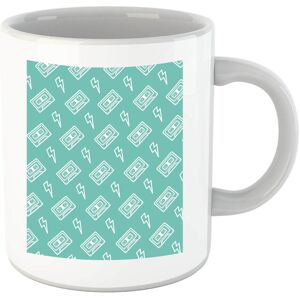 By IWOOT Cassette Tape Pattern Green Mug By IWOOT Cassette Tape Pattern Green Mug
