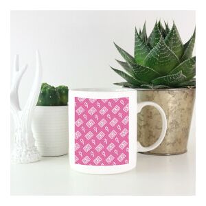 By IWOOT Cassette Tape Pattern Pink Mug By IWOOT Cassette Tape Pattern Pink Mug