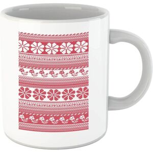 By IWOOT Floral Knitted Pattern Mug By IWOOT Floral Knitted Pattern Mug
