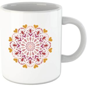 By IWOOT Floral Mandala Mug By IWOOT Floral Mandala Mug