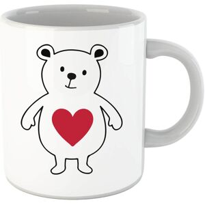 By IWOOT Love Heart Bear Mug By IWOOT Love Heart Bear Mug