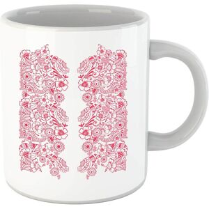 By IWOOT Elegant Floral Pattern Mug By IWOOT Elegant Floral Pattern Mug