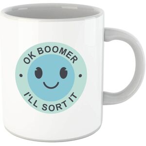 By IWOOT Ok Boomer Blue Smile Mug By IWOOT Ok Boomer Blue Smile Mug