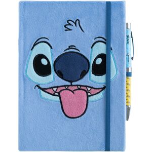 ERIK Disney Stitch Tropical A5 Premium Plush Cover Notebook With Projector Pen ERIK Disney Stitch Tropical A5 Premium Plush Cover Notebook With Projector Pen