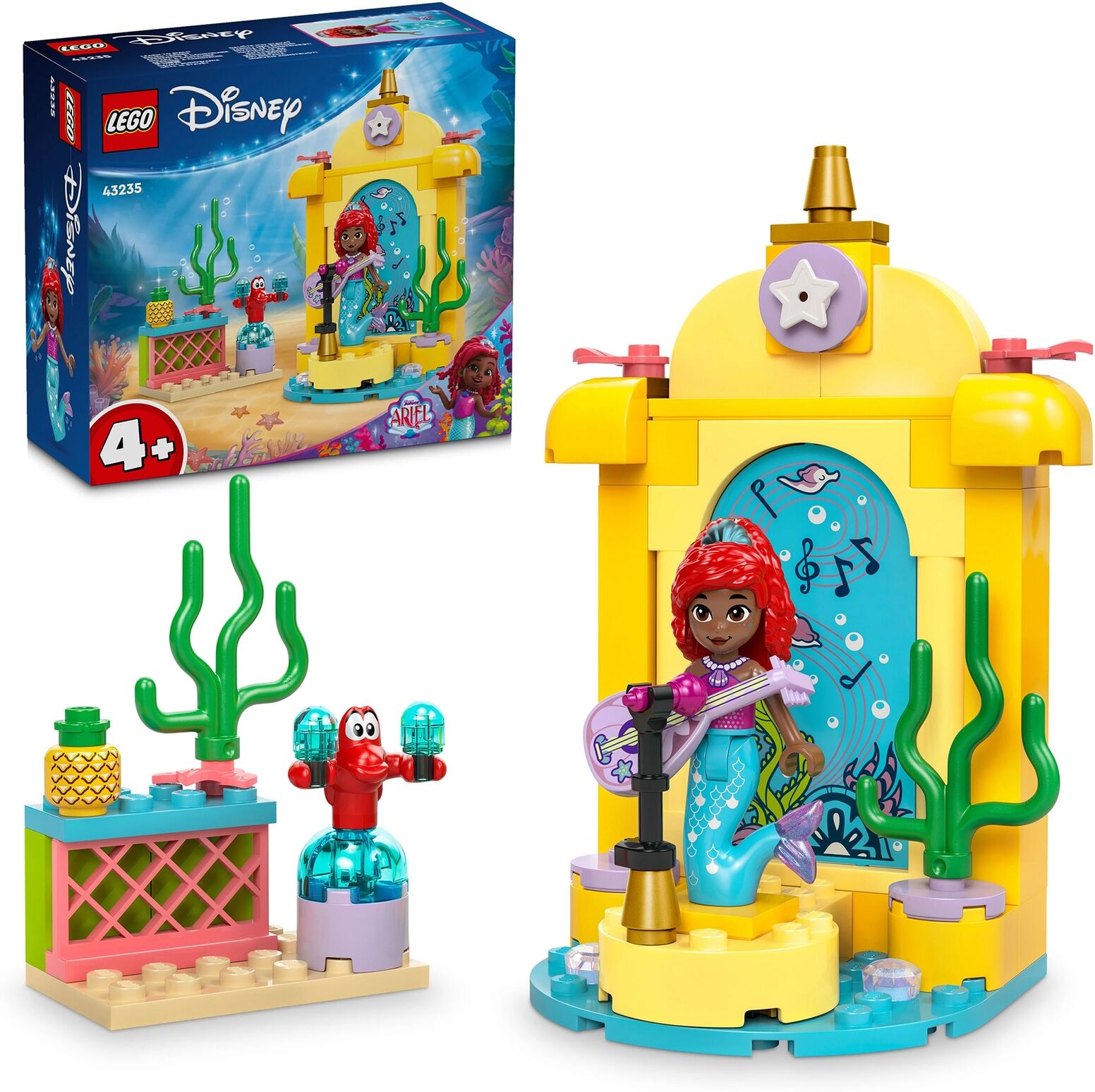 LEGO Disney Princess Ariel’s Music Stage 4+ Set 43235