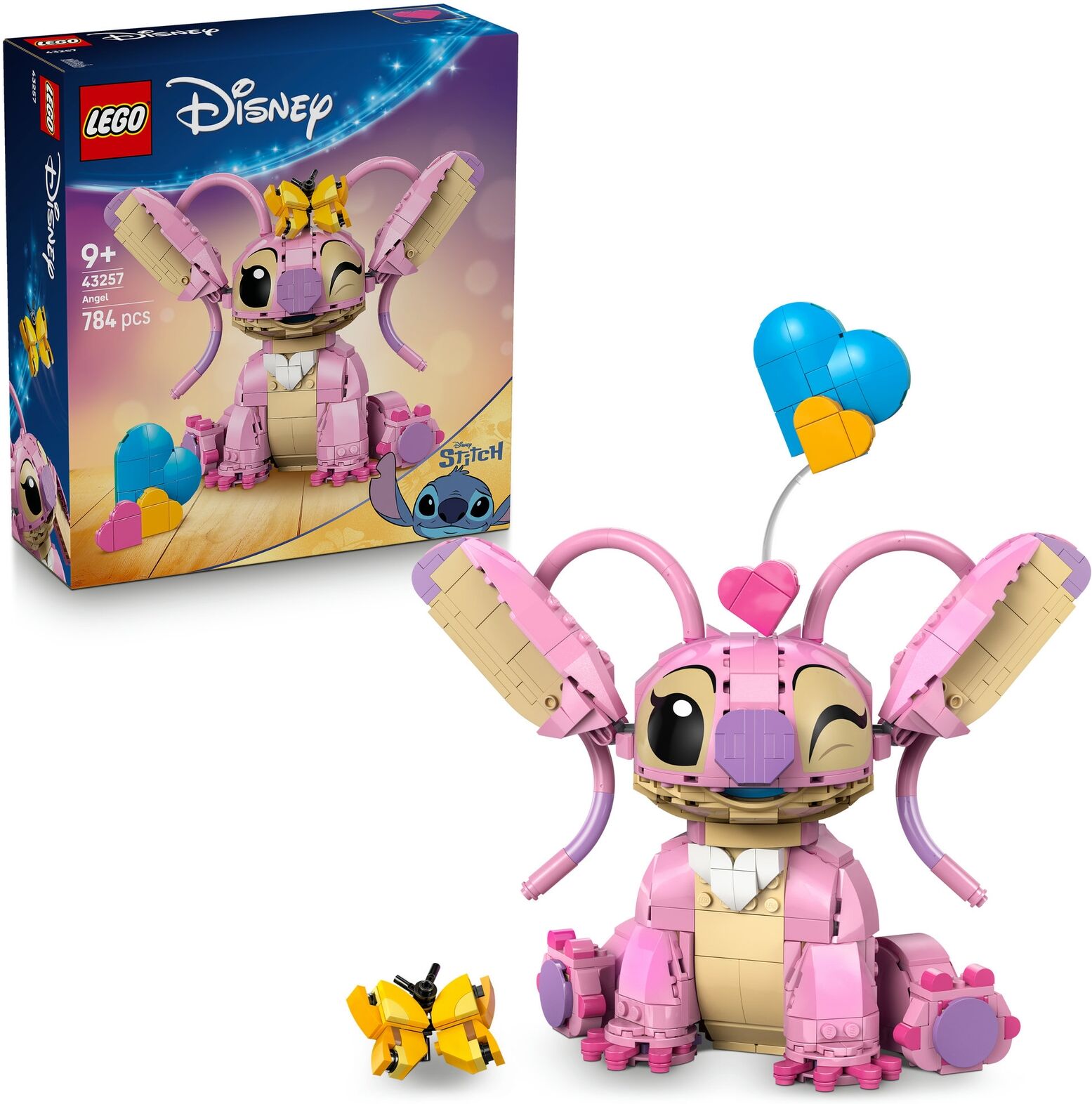 LEGO Disney Angel, Lilo & Stitch Building Toy Set 43257