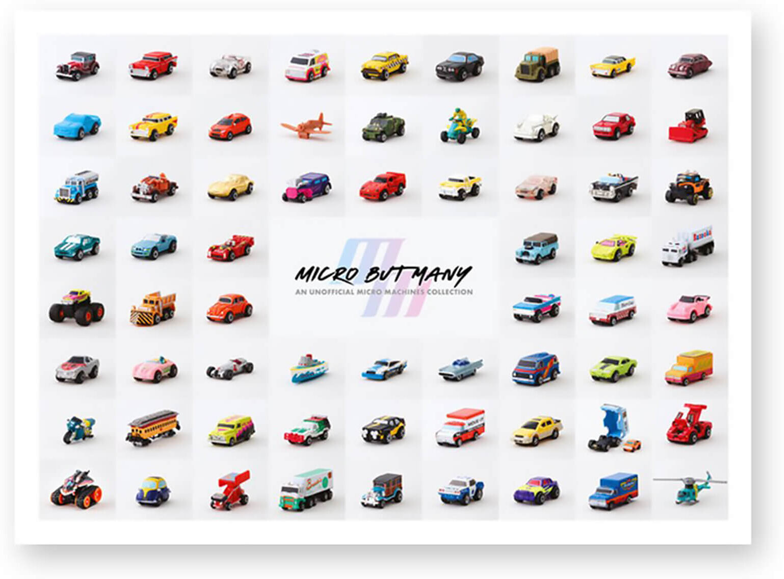 Bitmap Books Micro but Many: An Unofficial Micro Machines collection: Standard Edition