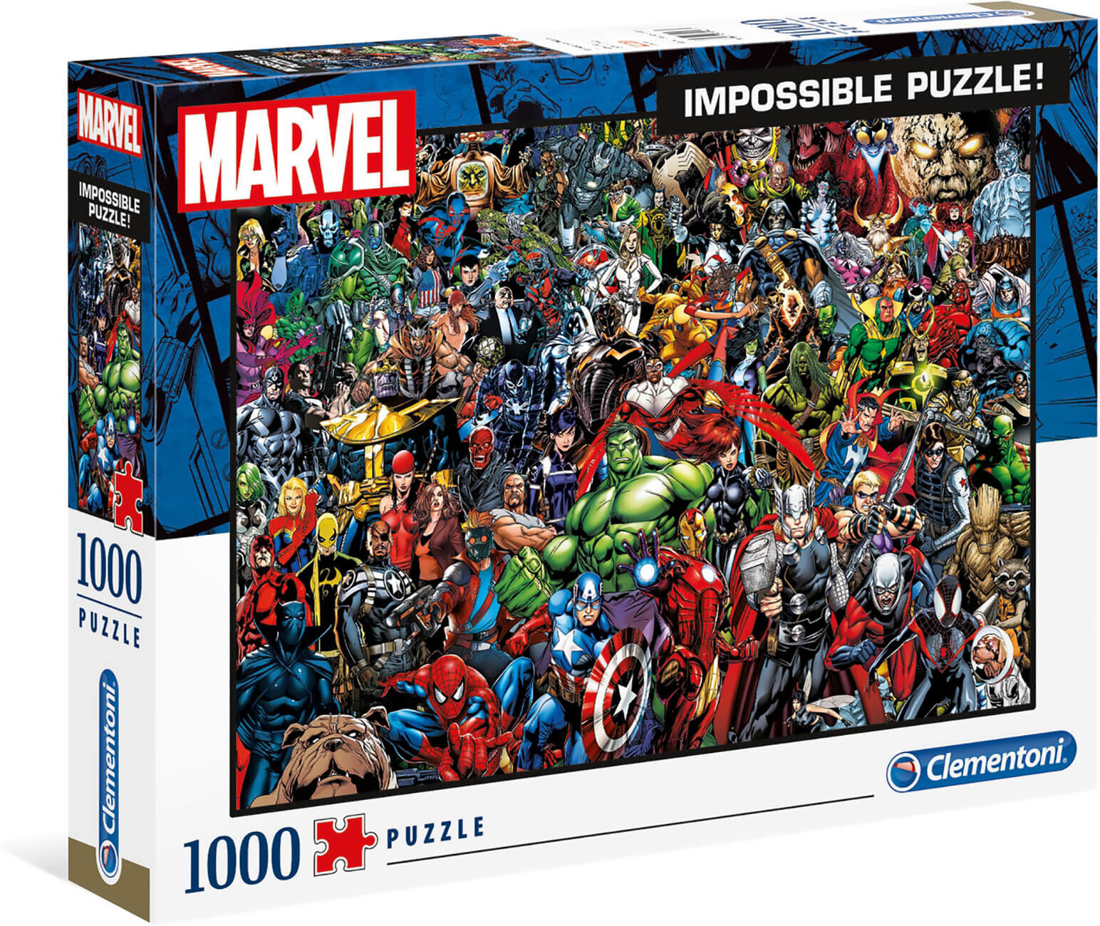 Clementoni 1000pcs Impossibe Jigsaw Puzzle - Marvel Avengers