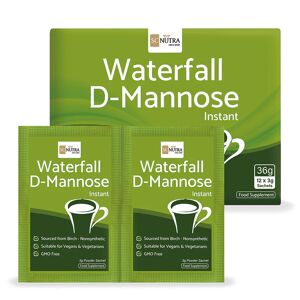 SC Nutra Waterfall D-Mannose Instant Powder - 12 Sachets - Perfect for Travel