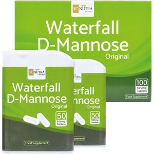 SC Nutra Waterfall D-Mannose Caplets (100 x 500mg) / Easy Swallow Tablets