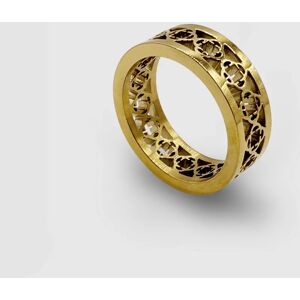 CRAFTD London Clover Band Ring (Gold) - S