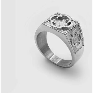 CRAFTD London Clover Sovereign Ring (Silver) - S