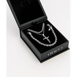 CRAFTD UK Crucifix Gift Set (Silver) - L / XL