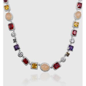 Gemstones Gemstone Necklace (Silver)