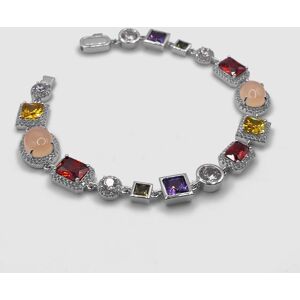 Gemstones Gemstone Bracelet (Silver) - 19cm / 7.5