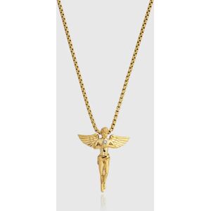 Gold Angel Men's Pendant Necklace   CRAFTD London