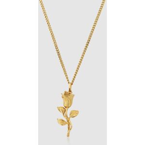 Gold Rose Men's Pendant Necklace   CRAFTD London