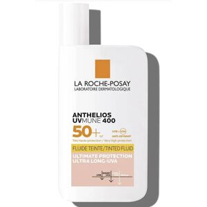 La Roche-Posay Anthelios Uvmune 400 Fluid Sunscreen for Face with Color SPF50 50mL Tinted SPF50+