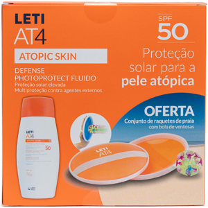 Leti at4 Atopic Skin Defense Fluid Lotion SPF50+ Leti at4 Atopic Skin Defense Fluid Lotion SPF50+