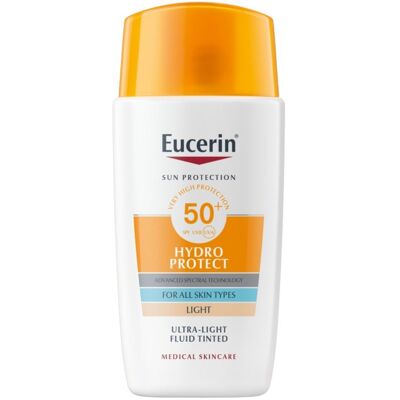 Eucerin Sun Protection Hydro Protect SPF50+ Ultra-Light Fluid Intense Moisturizer 50mL Light SPF50+ Eucerin Sun Protection Hydro Protect SPF50+ Ultra-Light Fluid Intense Moisturizer 50mL Light SPF50+