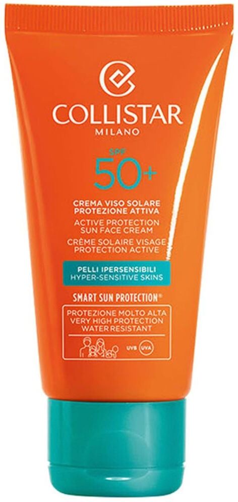 Collistar Active Protection Sun Face Cream SPF50+ Hyper-Sensitive Skin 50mL SPF50+