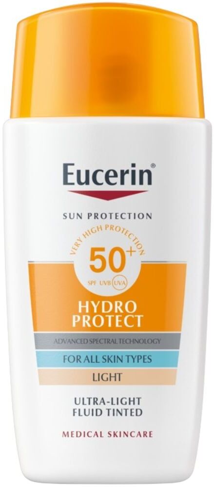 Eucerin Sun Protection Hydro Protect SPF50+ Ultra-Light Fluid Intense Moisturizer 50mL Light SPF50+