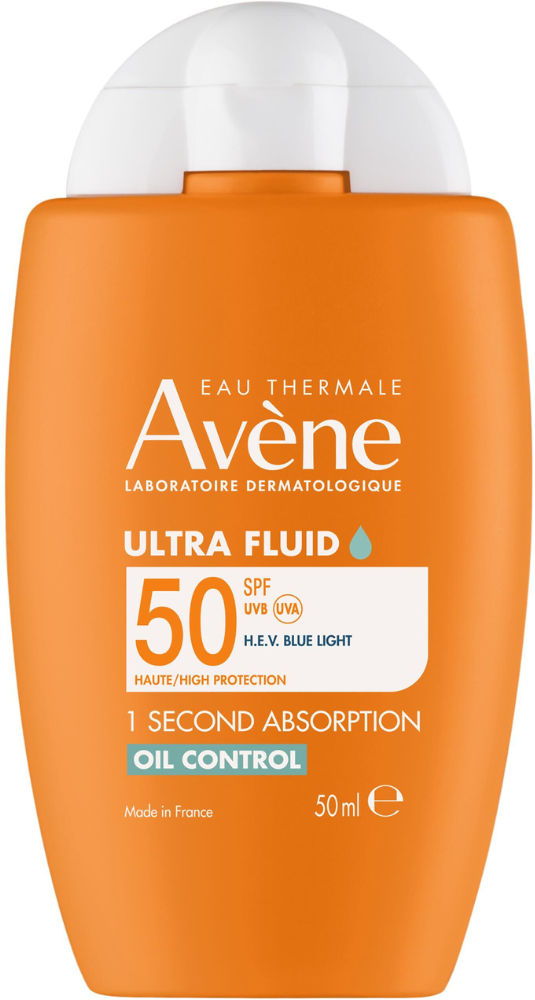 Avène Ultra Fluid Oil Control Sunscreen for Oily Control 50mL SPF50+
