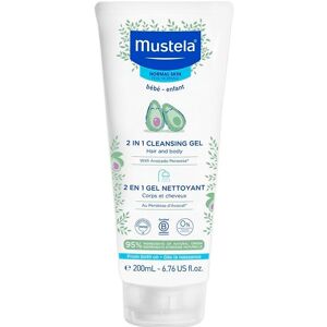 Mustela 2 in 1 Hair and Body Wash Gel 200mL