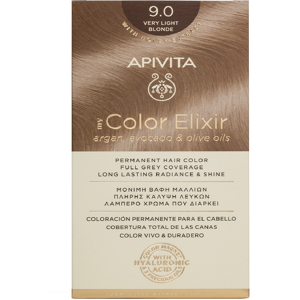 Apivita My Color Elixir Permanent Hair Color 1 un. 9.0 Very Light Blond