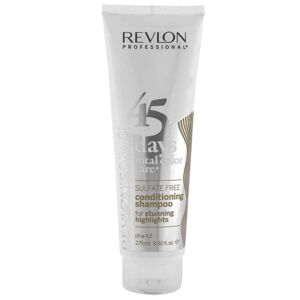 Revlon 45 Days Total Care 2 in 1 Conditioning Shampoo 275mL Stunning Highlights