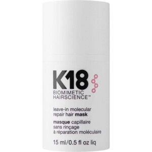 K18 Leave-In Molecular Repair Hair Mask - 15 ml K18 Leave-In Molecular Repair Hair Mask - 15 ml