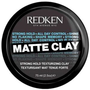 Redken Matte Clay - Strong Hold Texturising Clay for Men and Women Redken Matte Clay - Strong Hold Texturising Clay for Men and Women