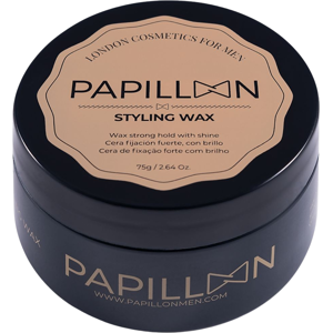 Papillon Styling Wax Strong Fixative - Strong Hold, Low Shine, 75g Papillon Styling Wax Strong Fixative - Strong Hold, Low Shine, 75g