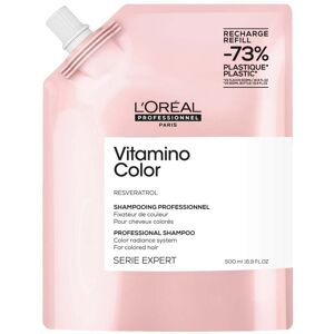 L'Oréal Série Expert Vitamino Color Resveratrol Shampoo - Refill (500ml) L'Oréal Série Expert Vitamino Color Resveratrol Shampoo - Refill (500ml)