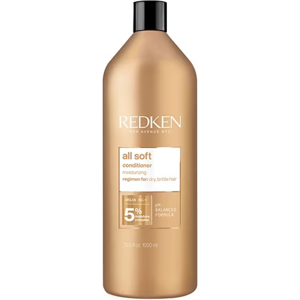 Redken All Soft Conditioner - Moisturizing Hair Treatment for Dry and Damaged Hair 1000mL Redken All Soft Conditioner - Moisturizing Hair Treatment for Dry and Damaged Hair 1000mL