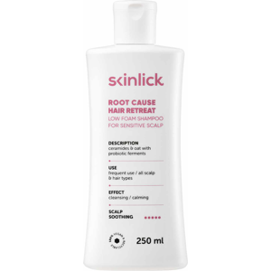 Skinlick Root Cause Hair Retreat Shampoo for Sensitive Scalp 250mL Skinlick Root Cause Hair Retreat Shampoo for Sensitive Scalp 250mL