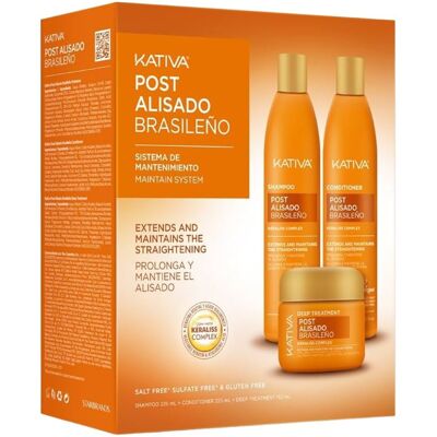 Kativa Post Brazilian Straightening Shampoo with Keraliss Complex Kativa Post Brazilian Straightening Shampoo with Keraliss Complex