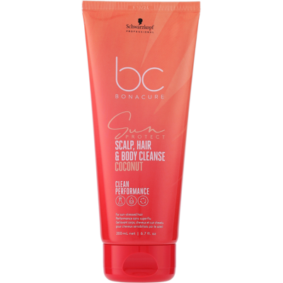 Schwarzkopf Bonacure Sun Protect Scalp, hair & body Cleanse - 200 ml Schwarzkopf Bonacure Sun Protect Scalp, hair & body Cleanse - 200 ml