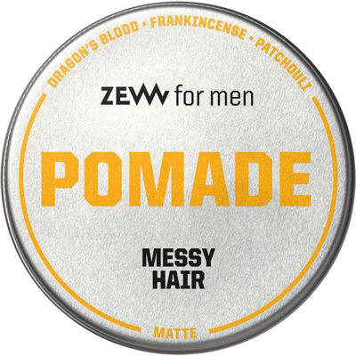 Zew for men Hair Pomade - Medium Hold with Charcoal 100mL Zew for men Hair Pomade - Medium Hold with Charcoal 100mL