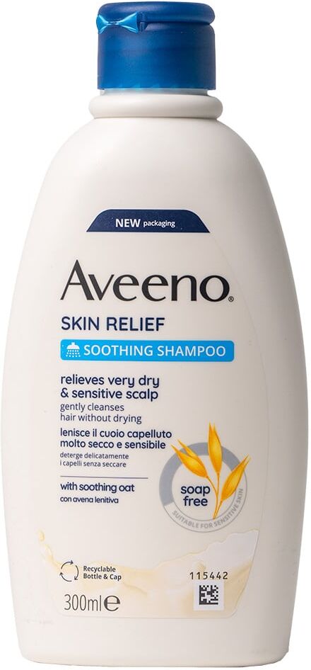 Aveeno Skin Relief Lenitive Shampoo for Dry and Sensitive Scalp 300mL