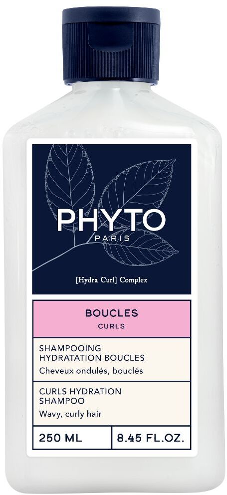 Phyto Curls Hydrating Shampoo for Wavy and Curly Hair 250mL
