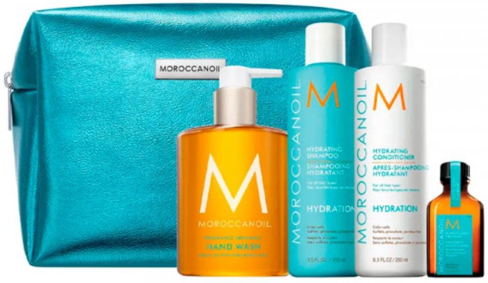 Moroccanoil Hydrating Shampoo Argan OilHydrating Shampoo 250mL+ Conditioner 250mL + OT 25mL + Hand Wash 360mL 1 un.